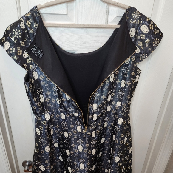 Spirited Away STUDIO GHIBLI Her Universe Posh No Face Dress Womens 3X  - Picture 8 of 12